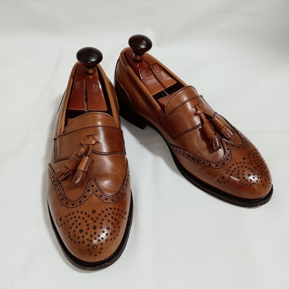 Alfred Sargent Men's Sandringham Leather Loafer Brown UK 8 US 9 Made In England